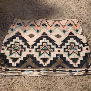 Express tribal skirt